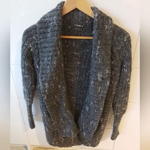 Express Thick Grey Sweater sz xs